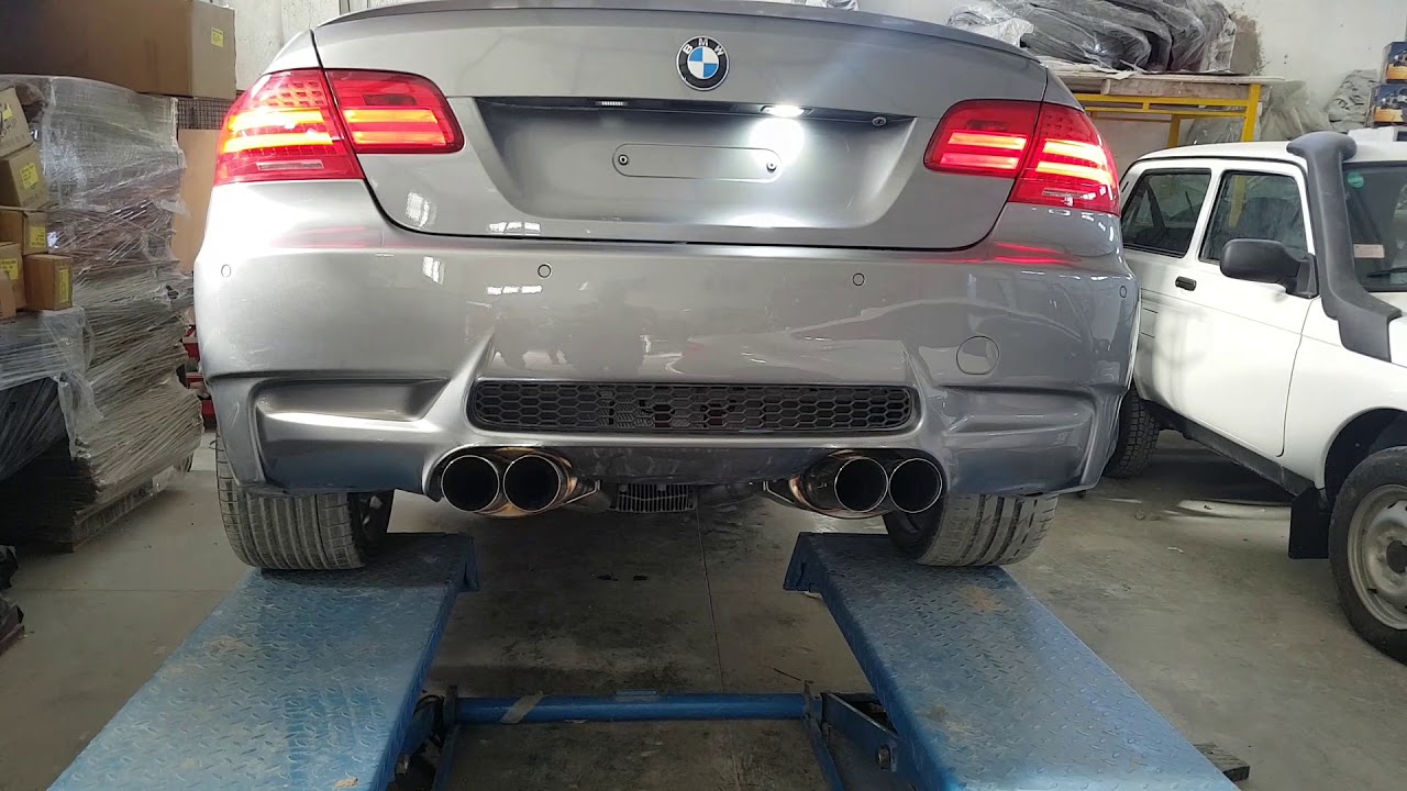Installation Supersprint exhaust - BMW M3 E92 - sound !