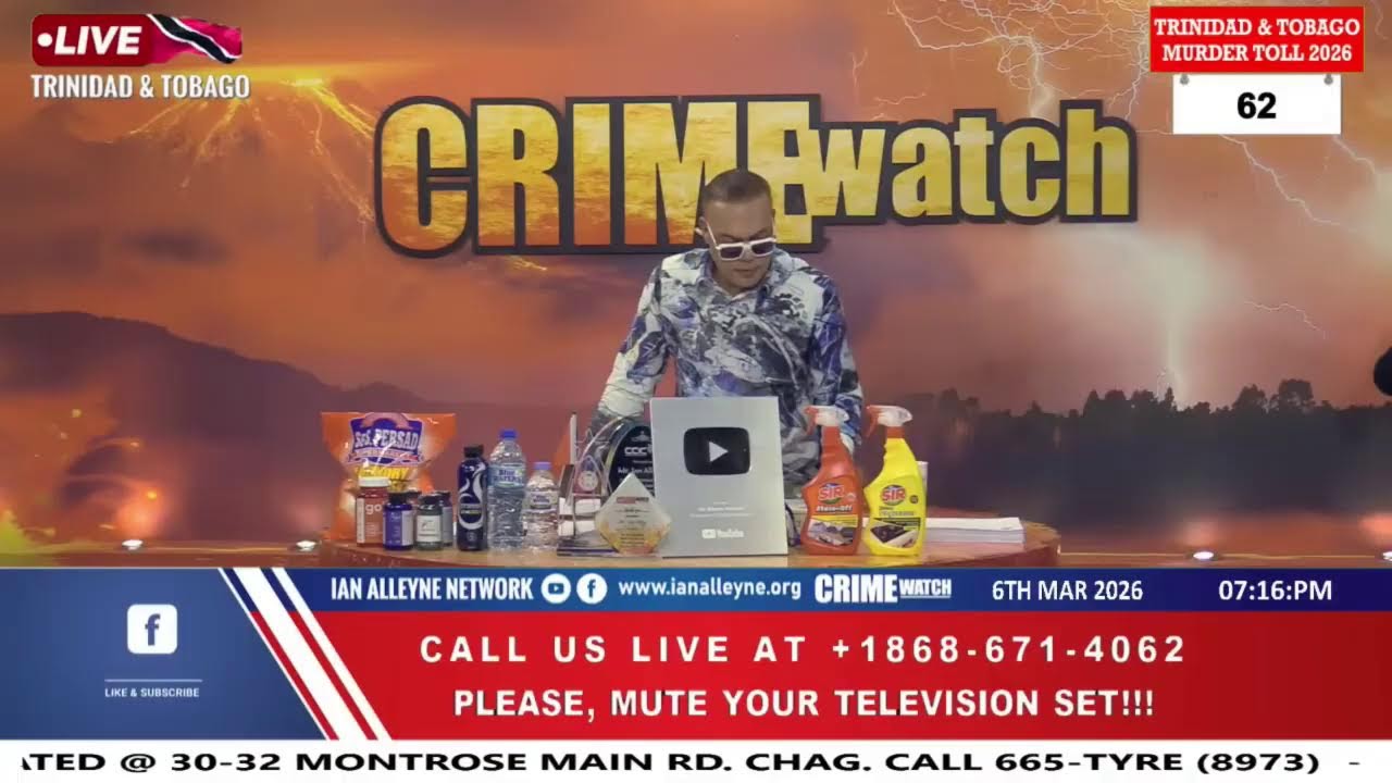 RE-BROADCAST- FRIDAY 6TH MARCH  2026 - CRIME WATCH LIVE