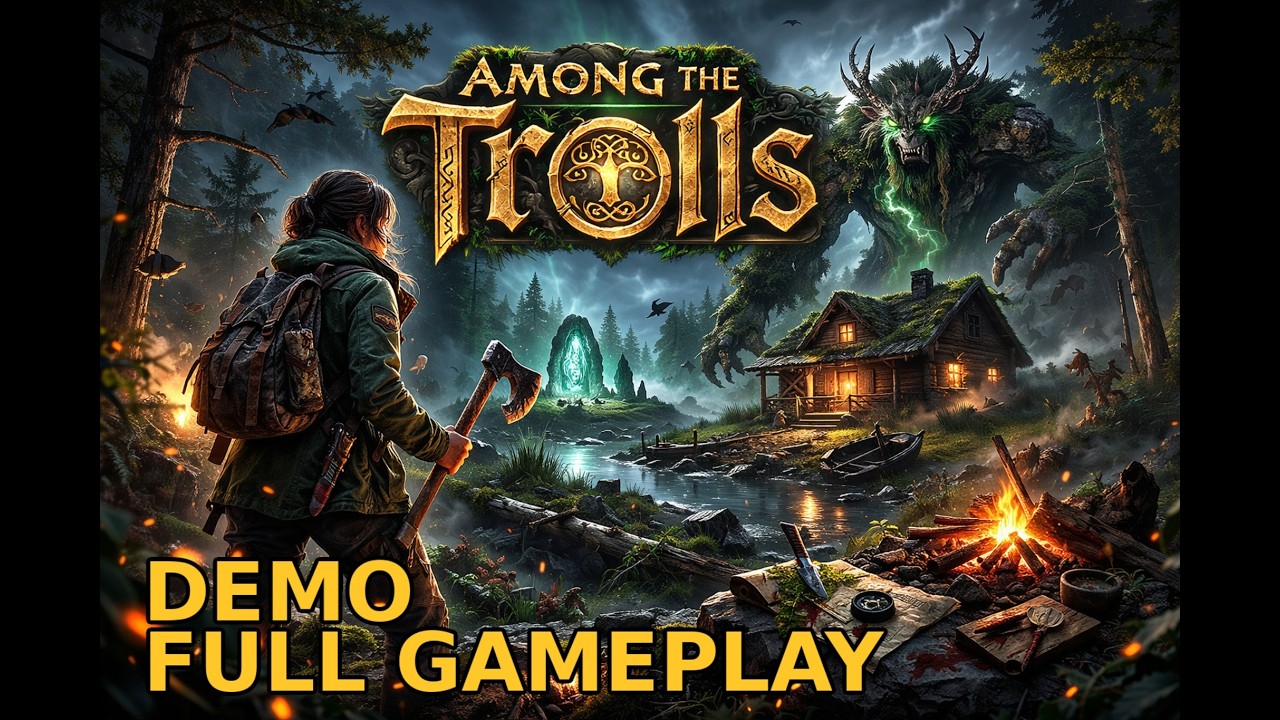 Among the Trolls (DEMO) – Full Gameplay (No Commentary) | PC