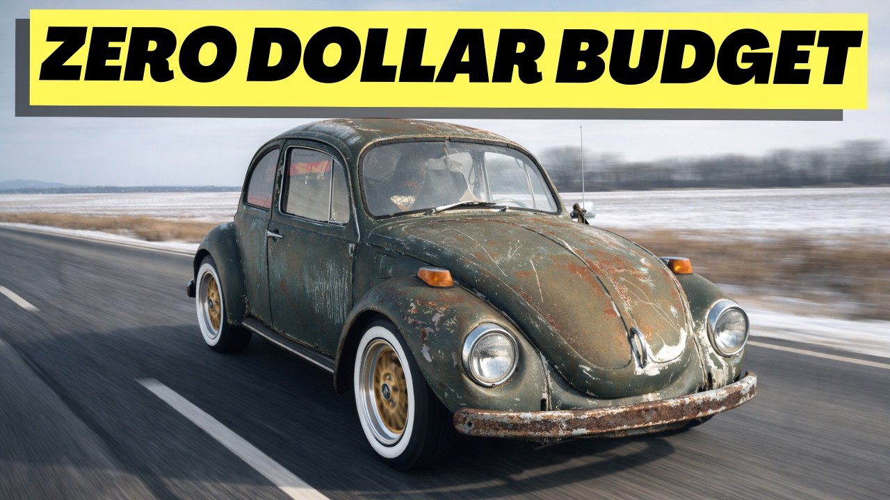 We Turned $0 Into the Most Insane VW Beetle Ever