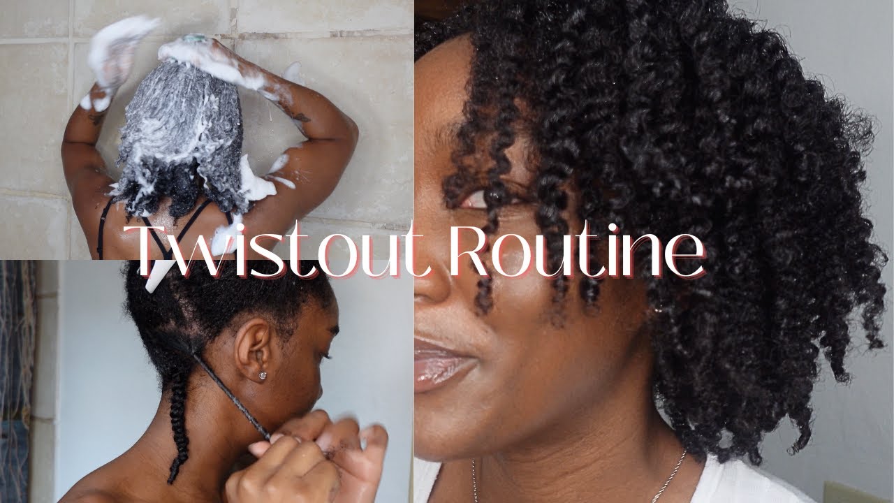 TwistOut Routine | Short Type 4 Hair