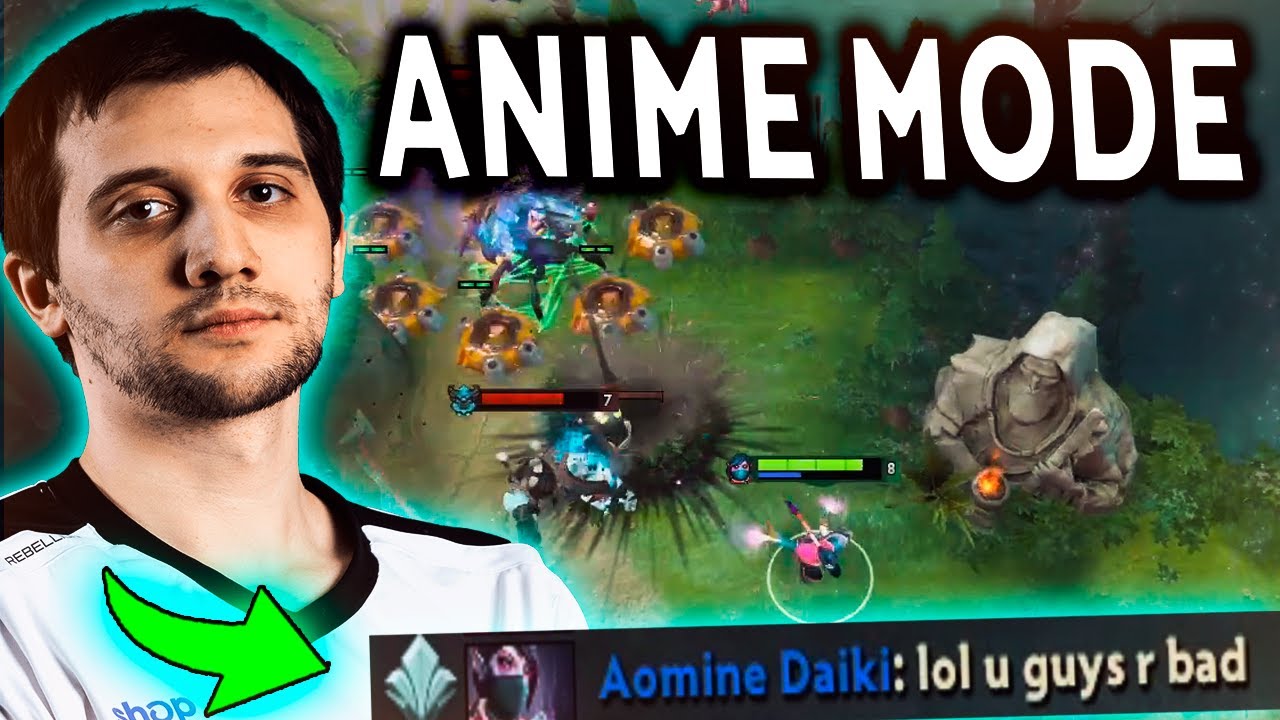 Arteezy Activates his Anime Mode and has a strat to tilt the enemy team...