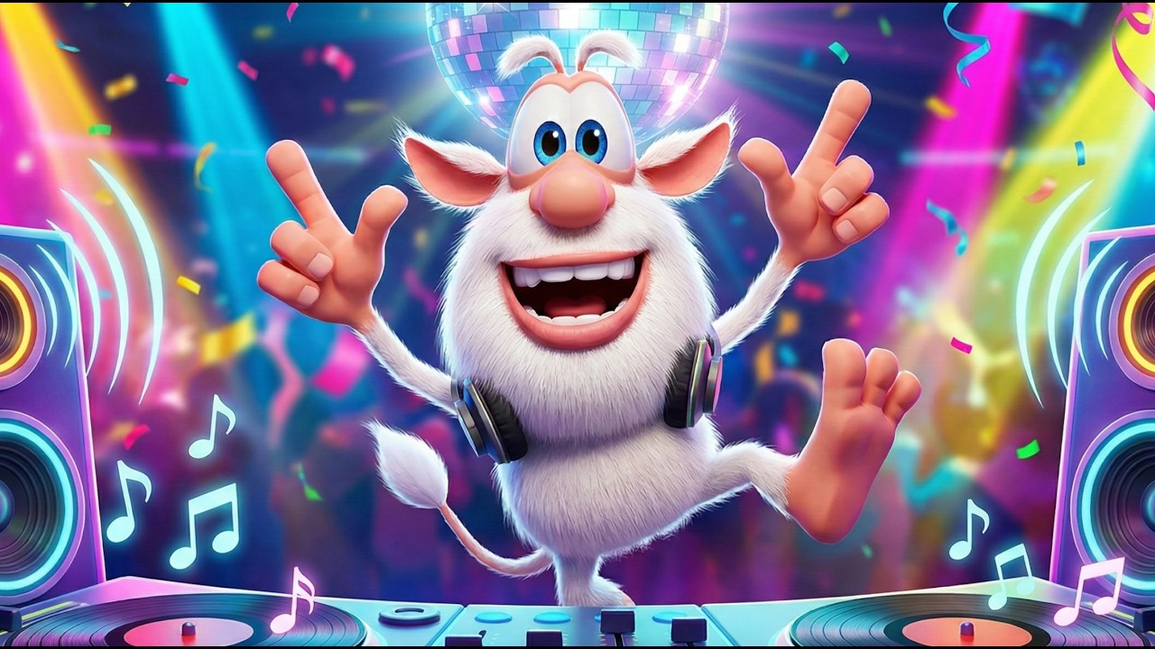 DJ Буба 🎧 Весёлые мультики для детей