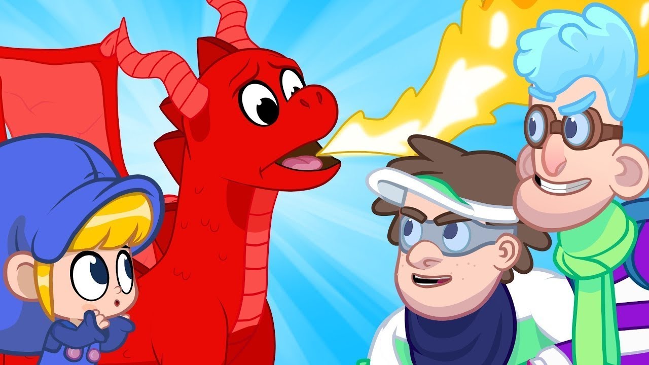 My Scary Dragon Morphle! My Magic Pet Morphle Episodes For Kids.