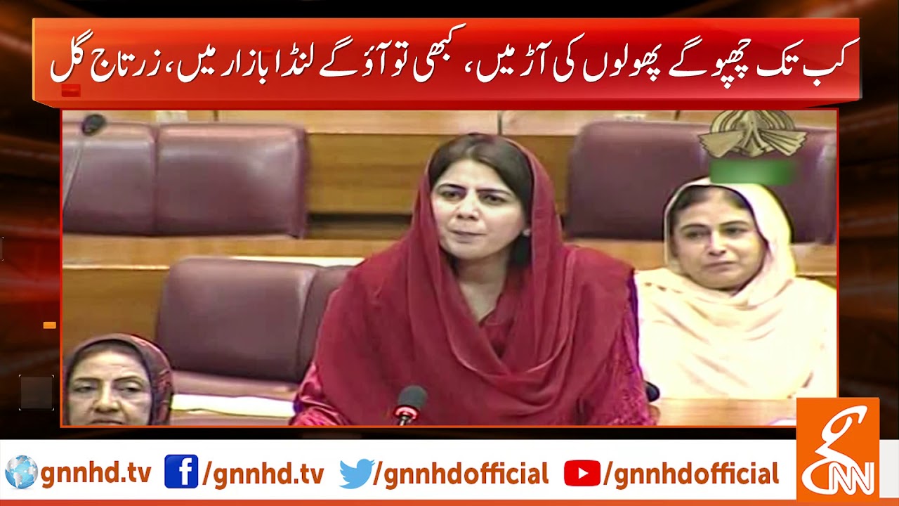 Zartaj Gull and Naz Baloch Funny Poetry in National Assembly Today | GNN | 21 June 2019