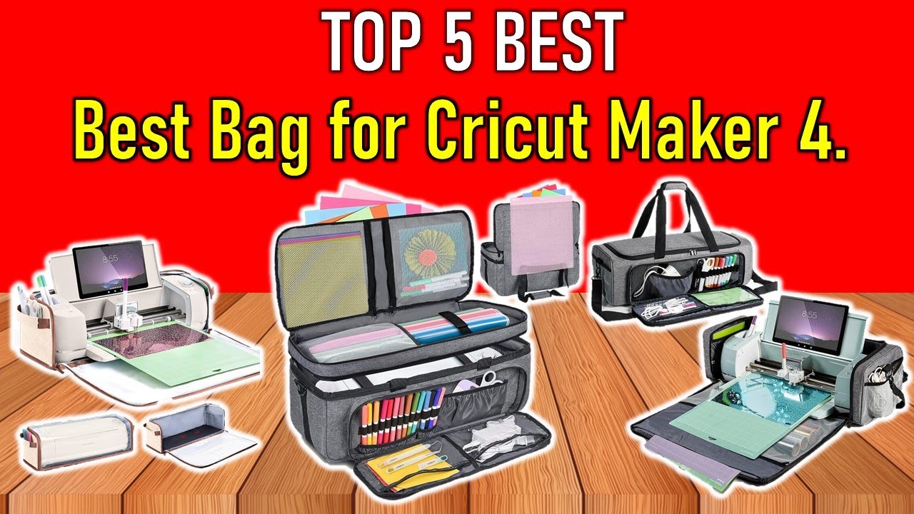 ✅Best Bag for Cricut Maker 4 Top 5 Best Bag for Cricut Maker 4.