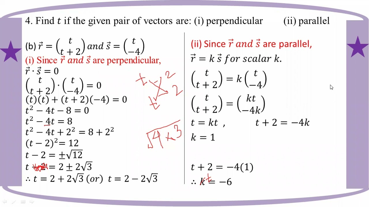 # Grade 12 Math (ch 4)    Ex(4.2) - No. (4 + 6)