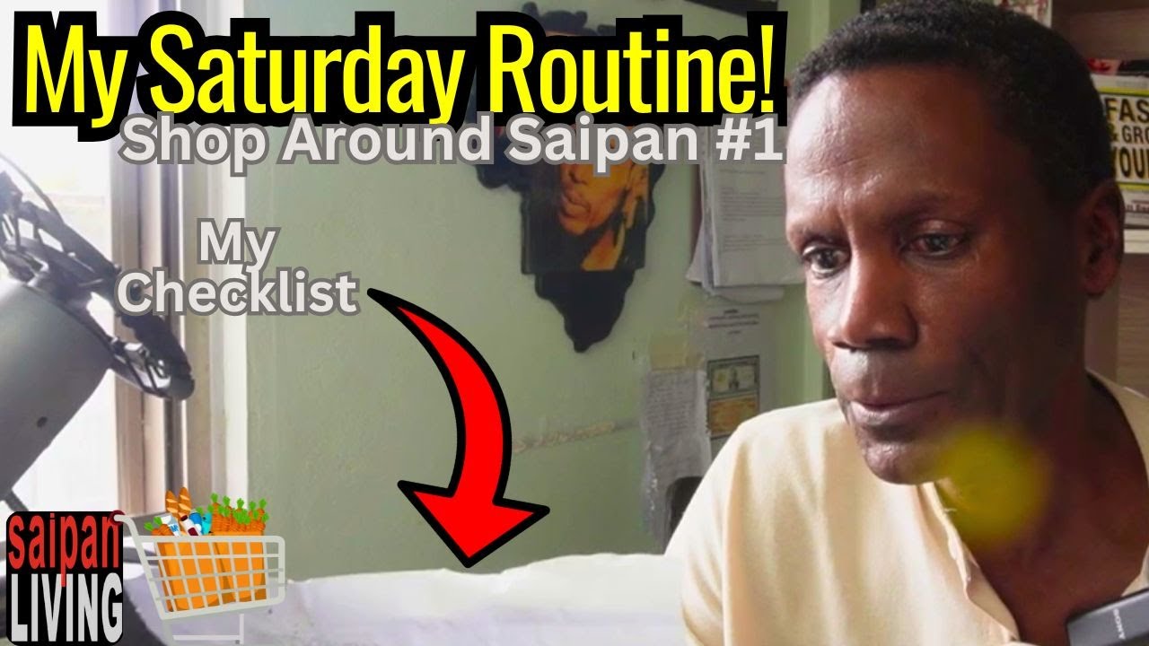 🔸Let’s Go for a Ride! Shop Around Saipan 1: Saturday Routine  | Saipan Cost of Living