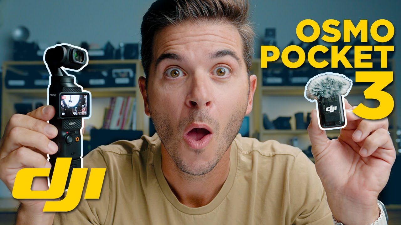 Камера для видеоблогов DJI Osmo Pocket 3 — МОНСТР ТЕМНОГО ОСВЕЩЕНИЯ!