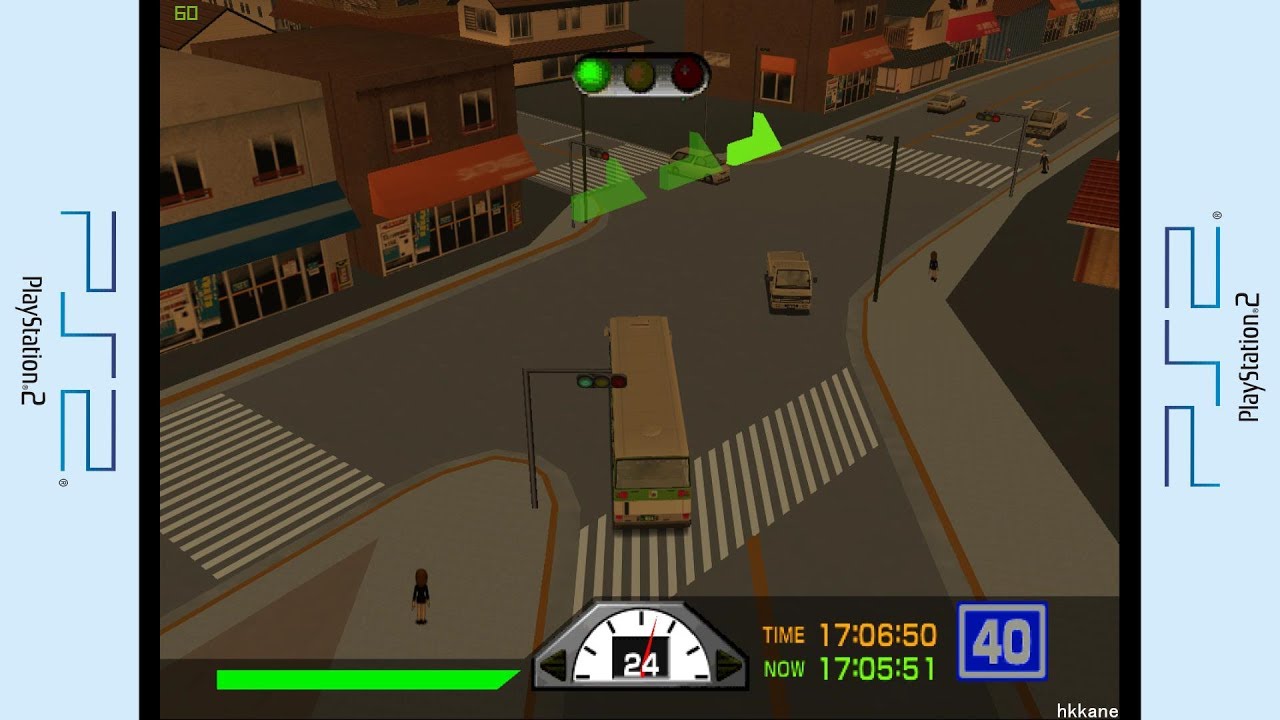PS2 - 東京バス案内 梅76 夕 Gameplay  P.3