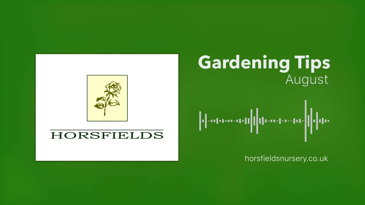 Gardening Jobs In August