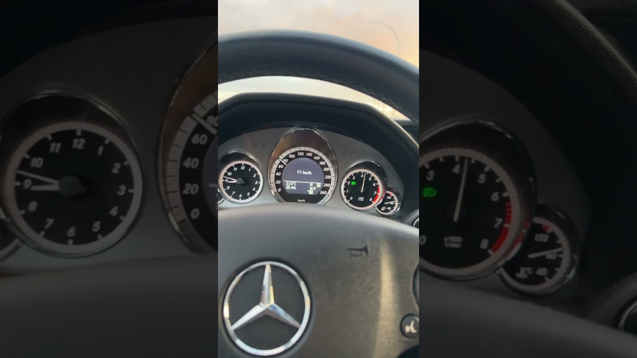 Stock 2011 E550 sedan 60kmh-120