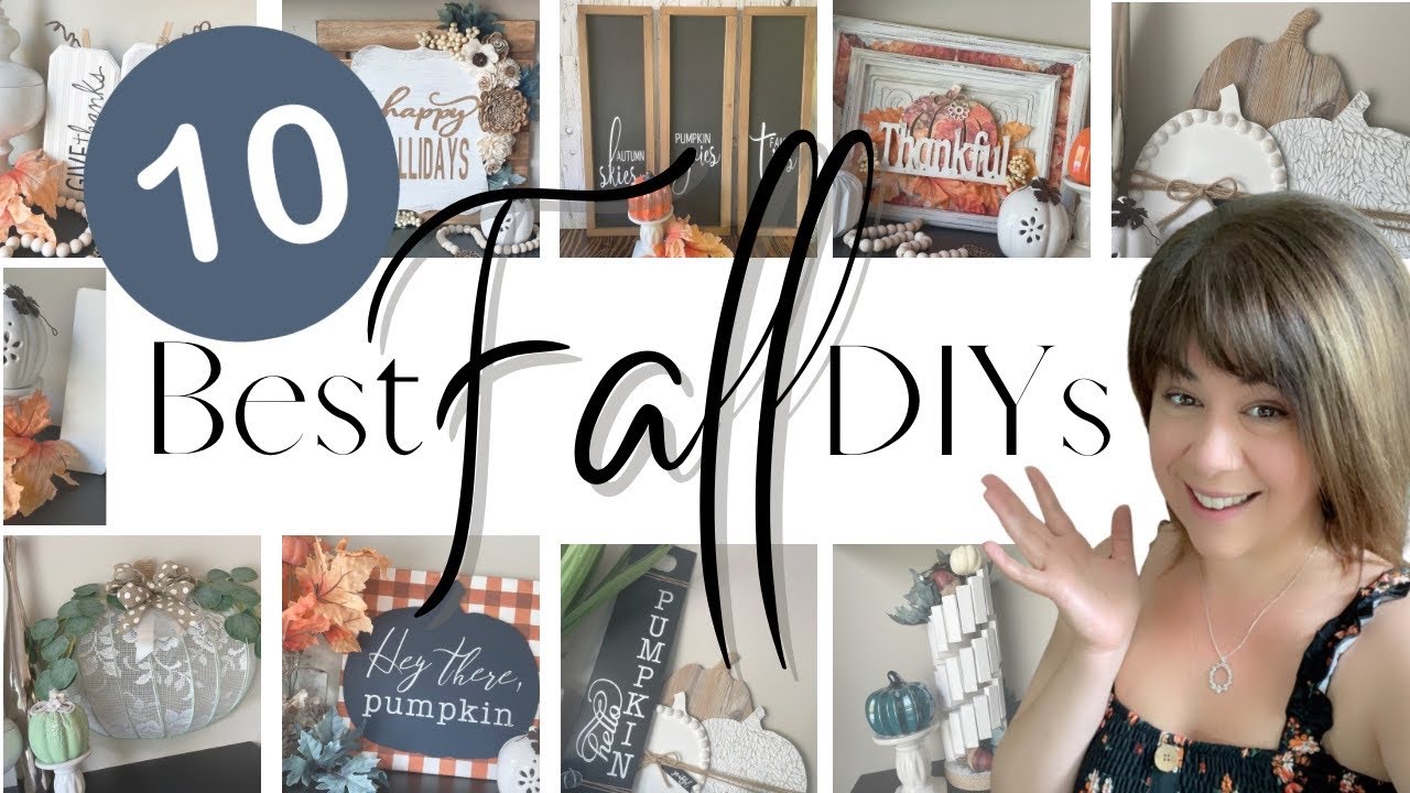 10 *BEST* Fall DIYs | Beautiful High End FALL decor
