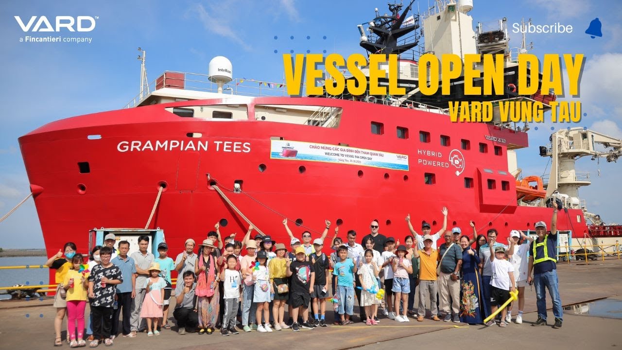 Ngày hội tham quan tàu tại Vard - Vessel Open Day