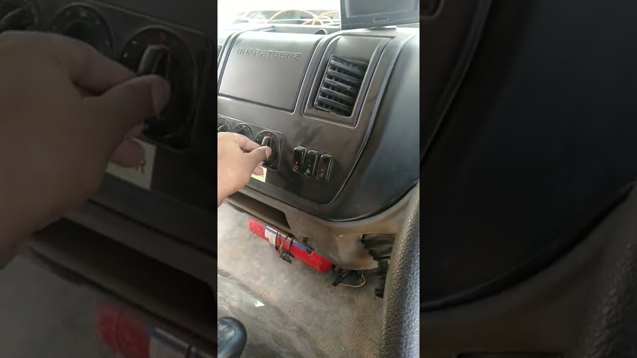Bharat Benz gadi ka AC kaise chalu Karen humse sikhiye Sahi tarika aur sabhi