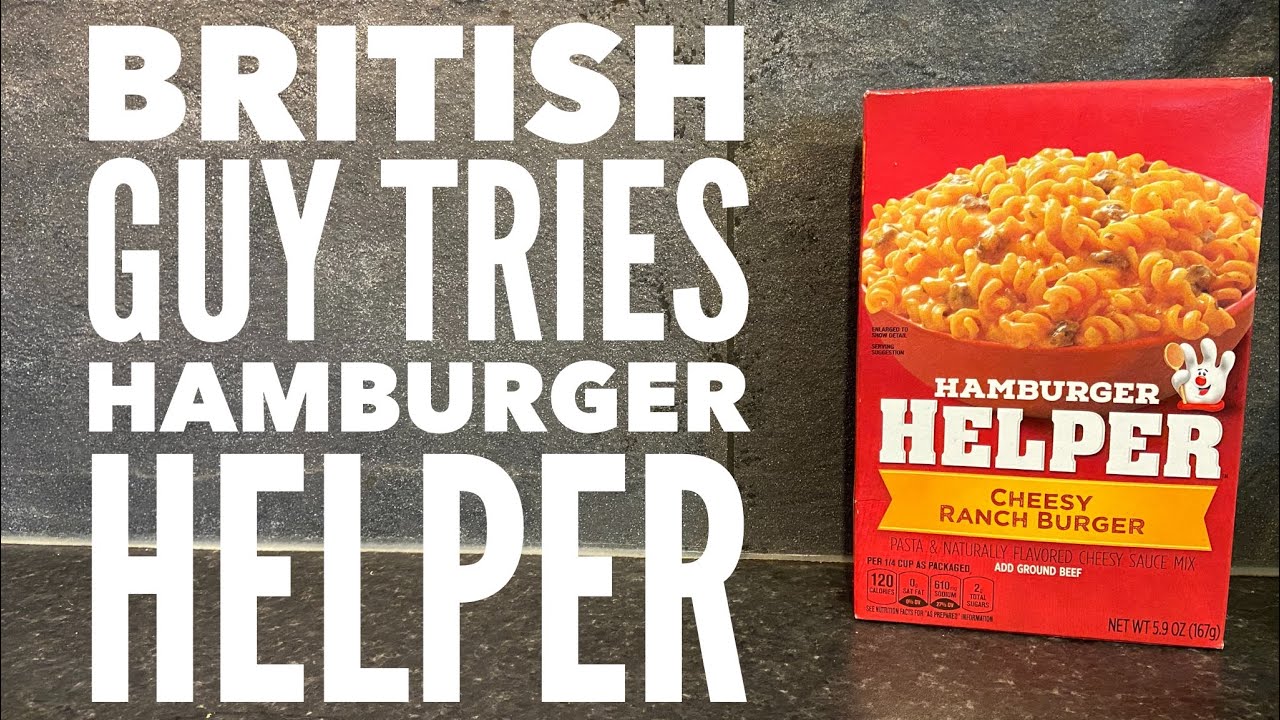 Hamburger Helper Cheesy Ranch Burger Review