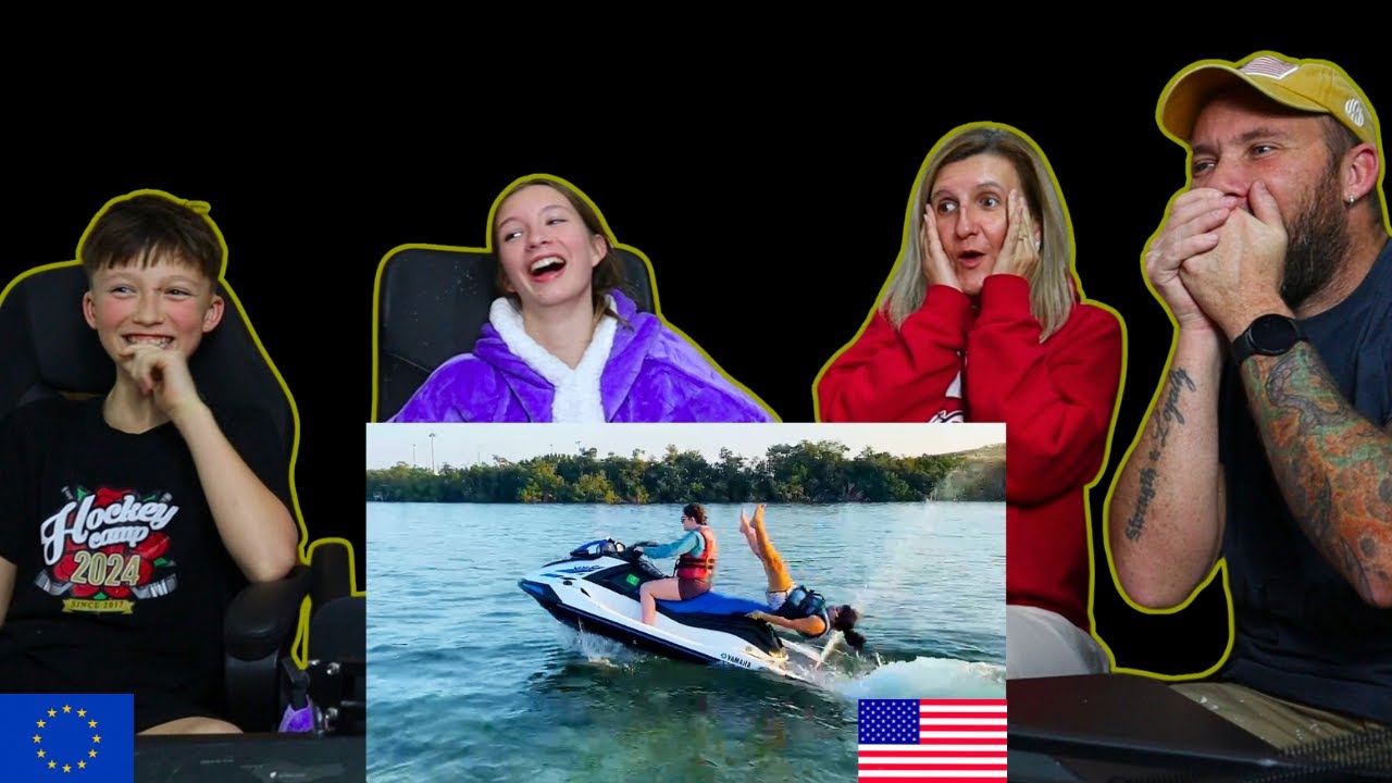 European Family React to Best Fails in the USA! 😂