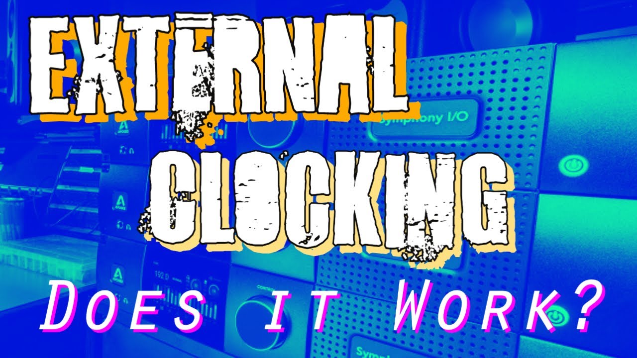 Does Clocking Your Interface Externally Improve your Sound?