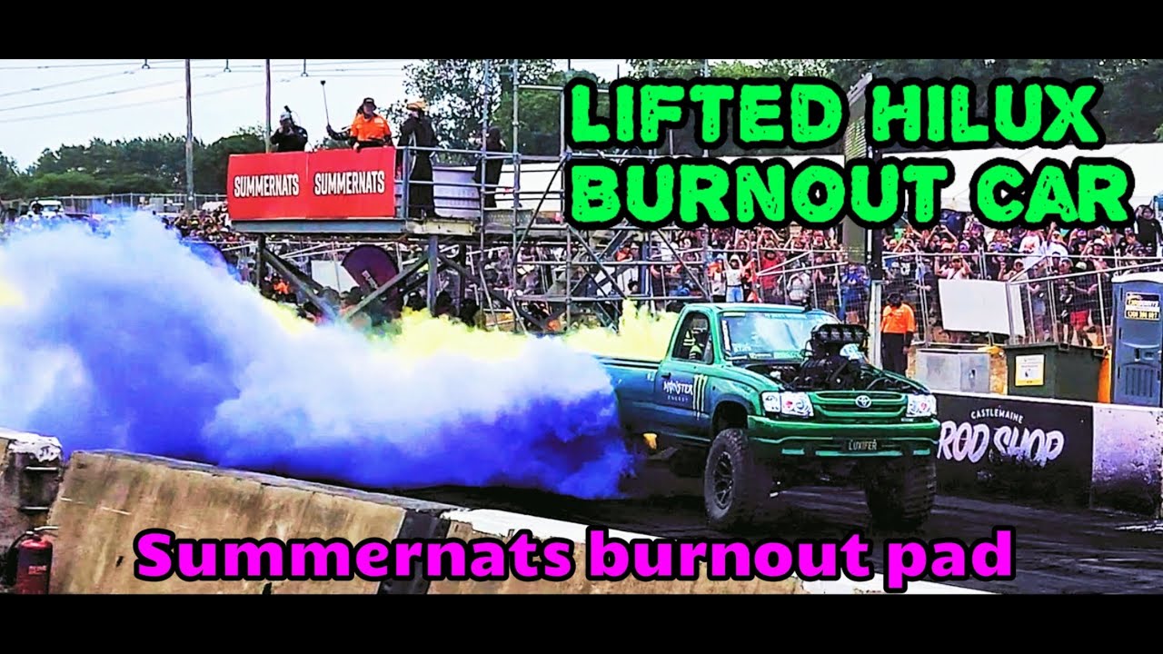 Summernats burnout pad