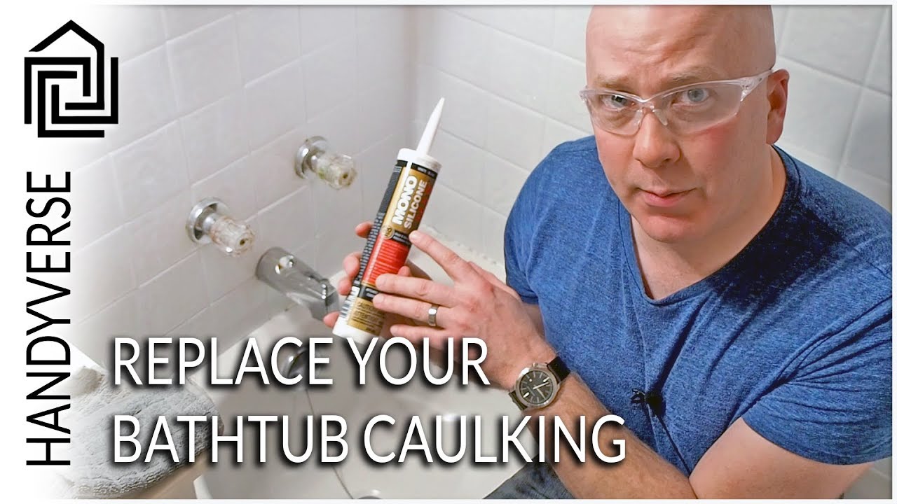 How to Replace Your Bathtub Caulking : Quick Fix #01