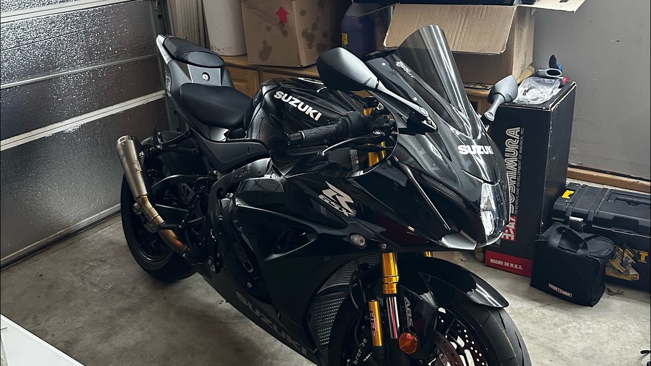 2024 GSXR 1000R Zero Gravity Windscreen Install