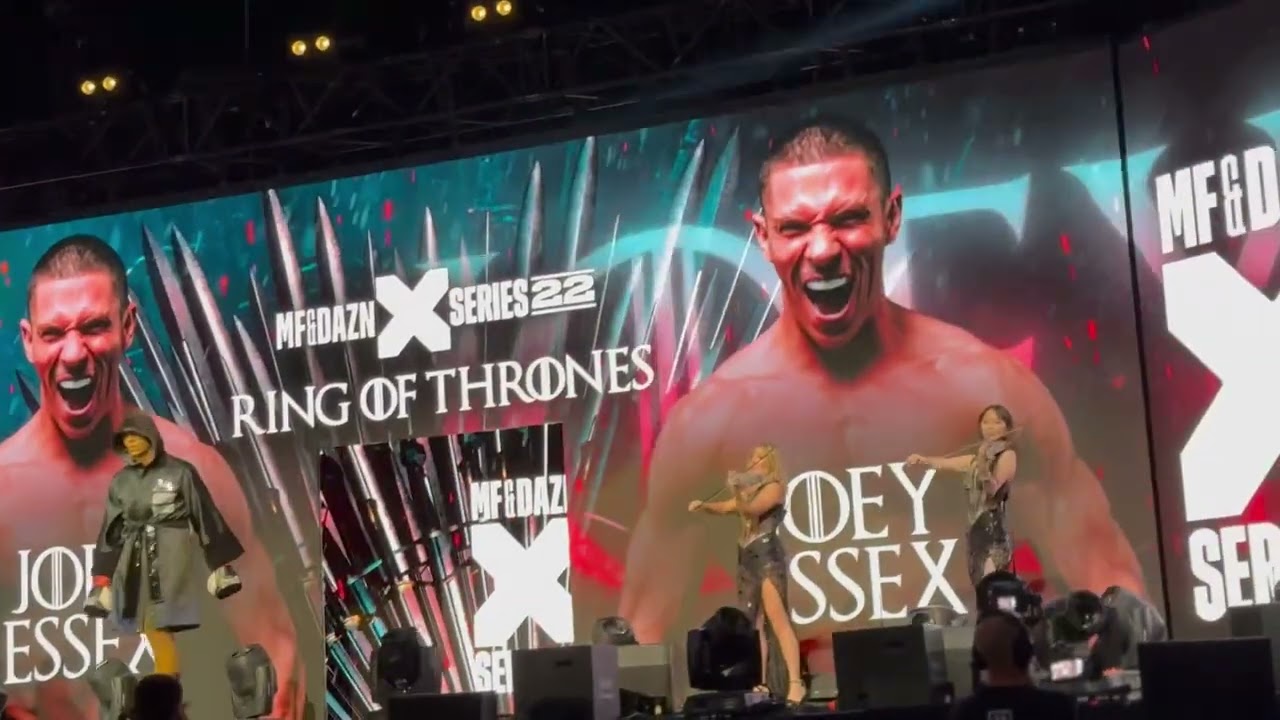Joey Essex Ring Walk, DAZN MISFITS
