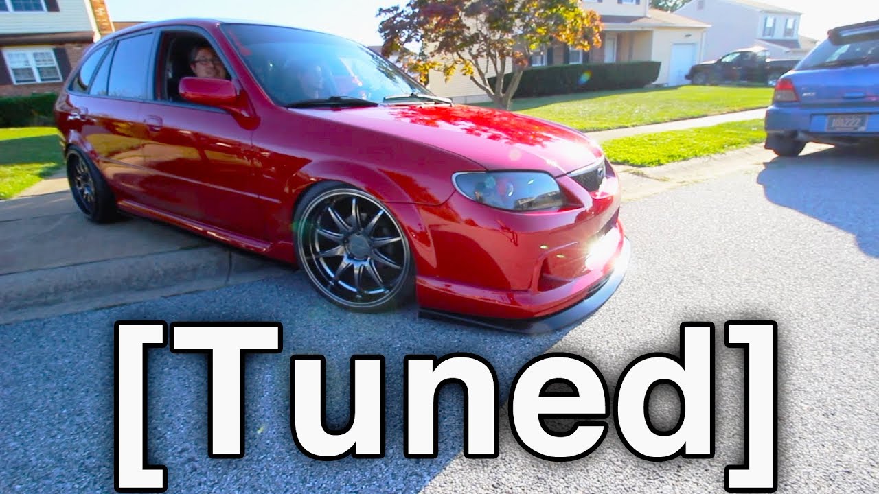 Unichip Tuner Install, Test Drive, Revs & Fly-bys [🐌PSHHH // Mazdaspeed Protege5 Turbo]