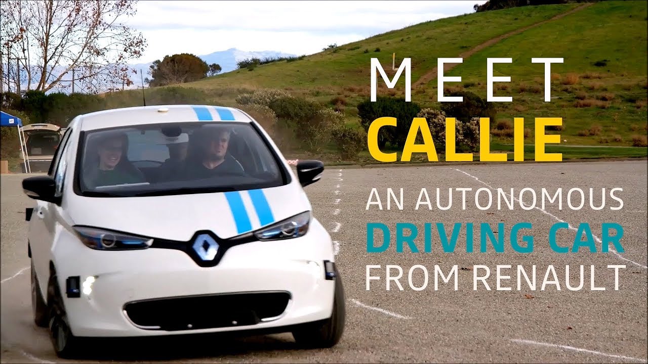 Renault Callie Autonomous Driving Car
