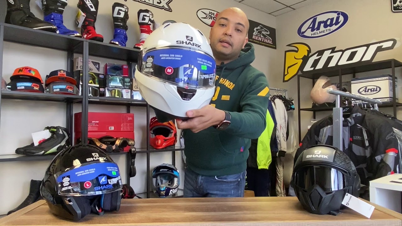 Capacete Shark Evo One 2 - o escamoteavel top da Shark