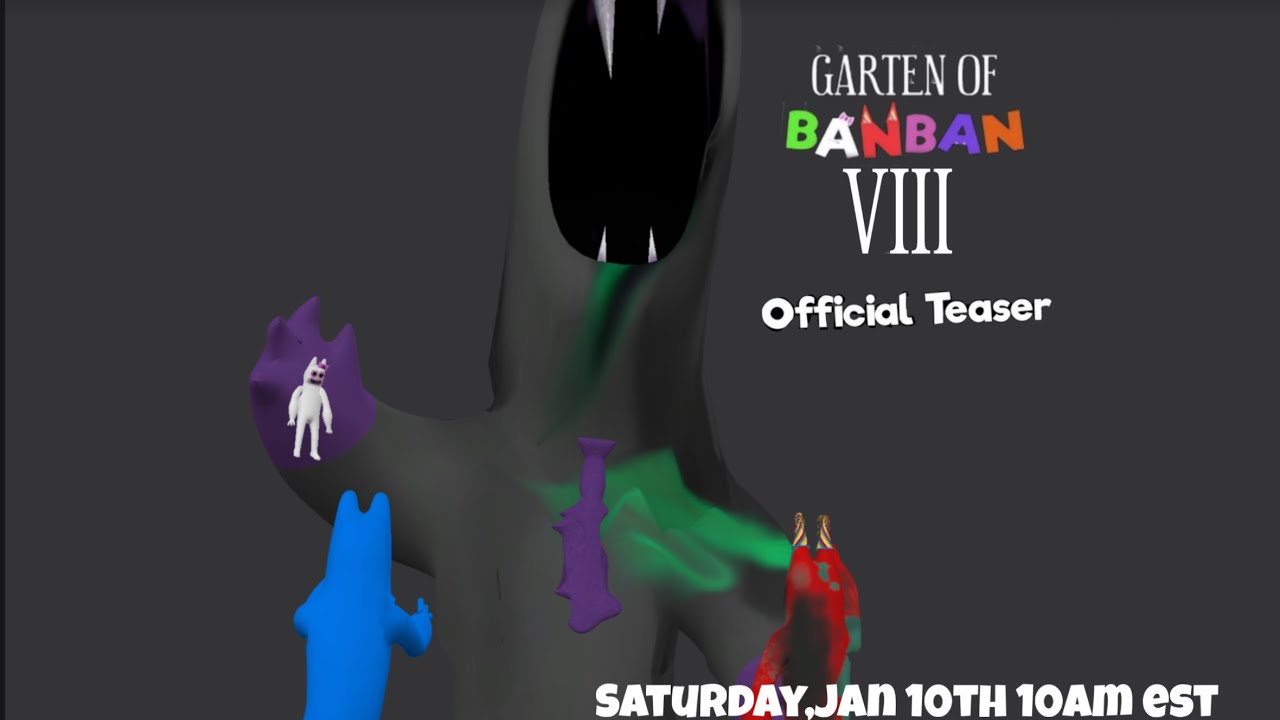 Garten of banban 8 - teaser trailer - (lost friend)