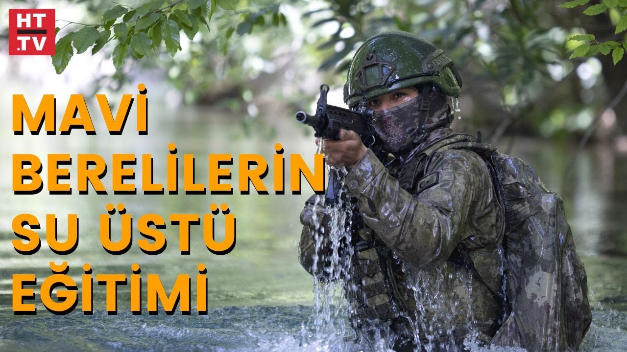 Komandolar Su Üstü Harekatı eğitimini başarıyla tamamladılar...