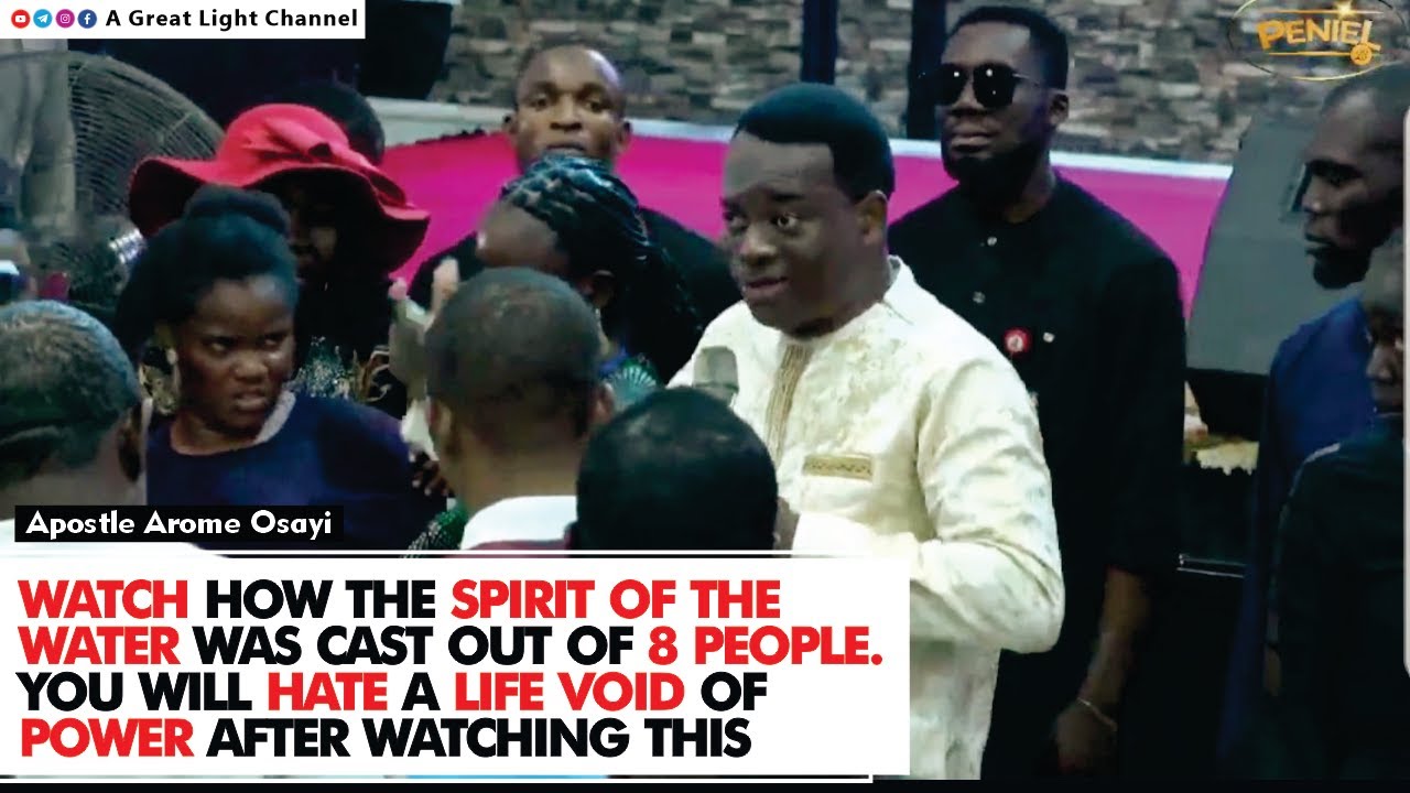 IN CASE YOU DOUBT THE SUPERNATURAL, JUST WATCH THIS DEMONSTRATION OF POWER BY APOSTLE AROME OSAYI 🔥🔥