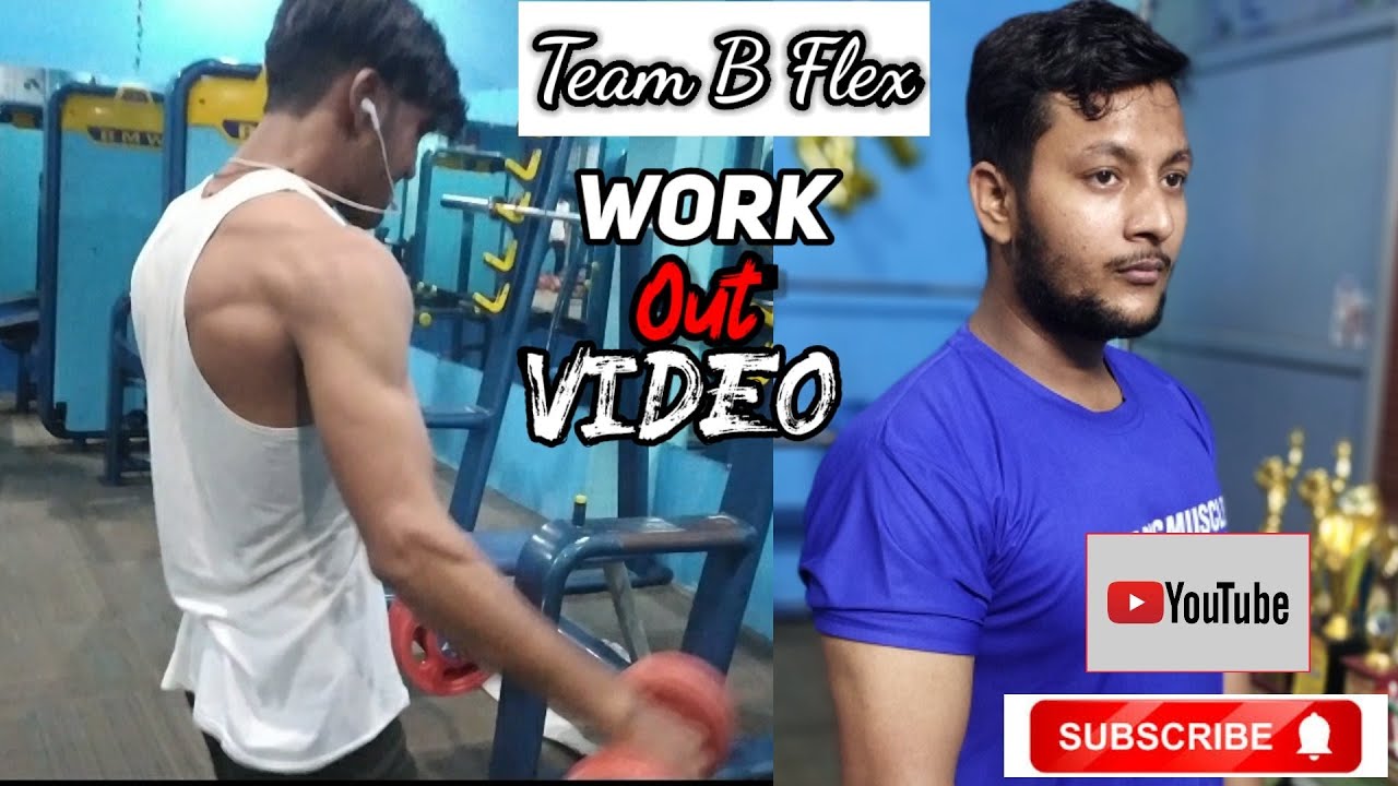 Team B Flex work out#teambflex#sahilkhan#workout#video