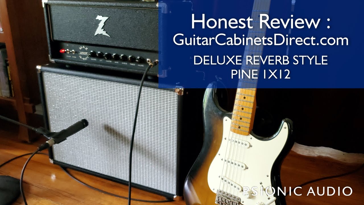 Honest Review | GuitarCabinetsDirect.com Deluxe Reverb Style Pine 1x12 | Remastered
