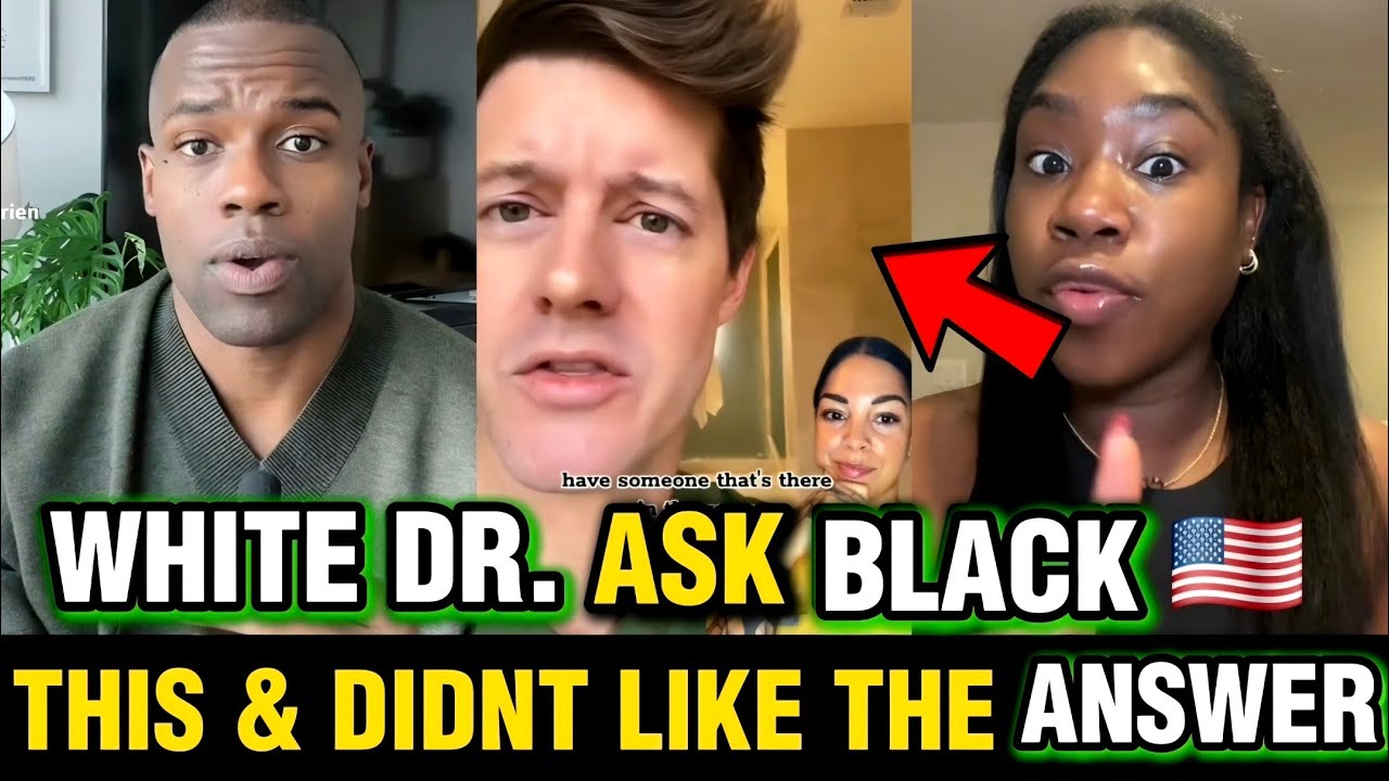 White Doctor Asks Black America This And Didn't Like The Answer #us #africandiaspora 