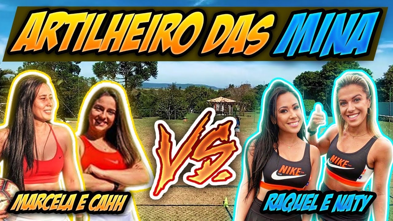 DESAFIO do ARTILHEIRO - Naty ficou muito BRAVA com a RAQUEL!!! EP.5
