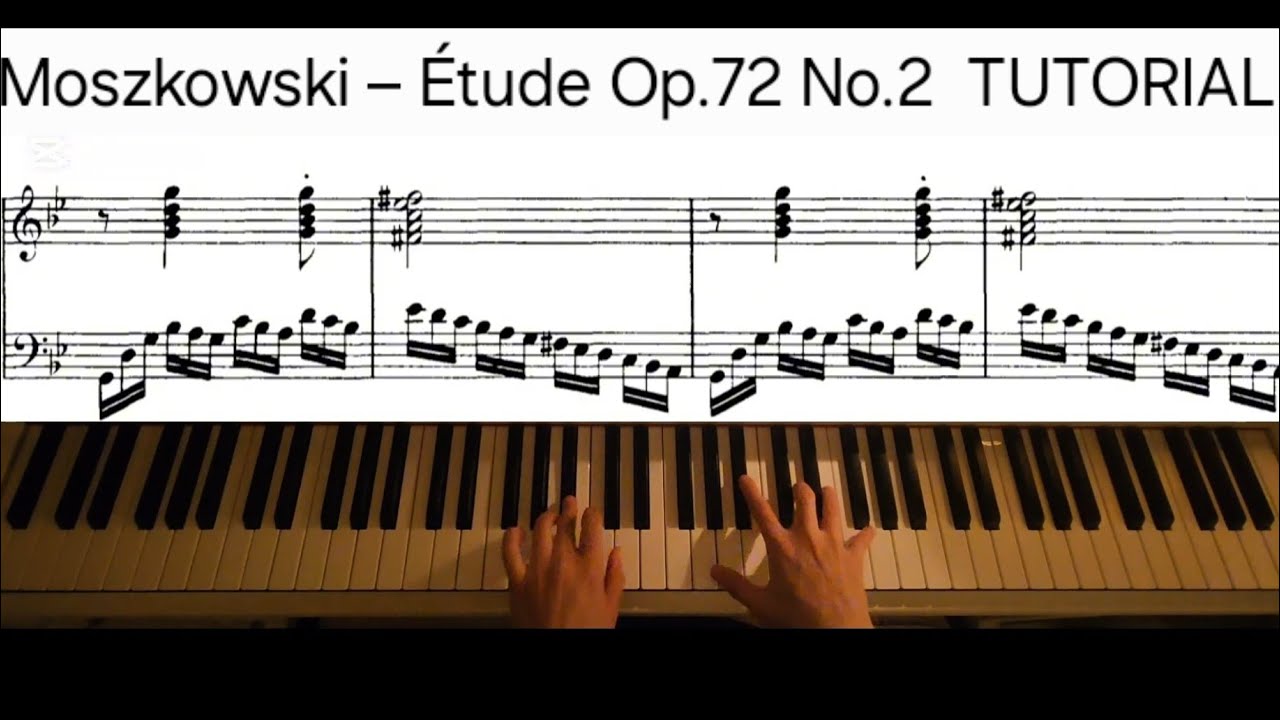 Moszkowski Étude, Op.72 No.2 | Tutorial (Slow · Medium · Performance Tempo)모슈코프스키 에튀드 Op.72-2 튜토리얼 