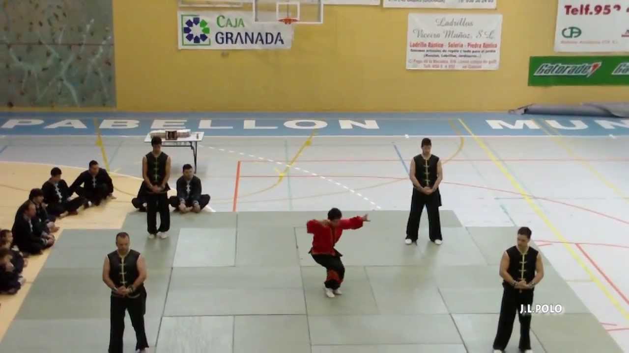 Exhibición Artes marciales Chinas   día de Andalucía 2010   Club Shaolin Las Gabias