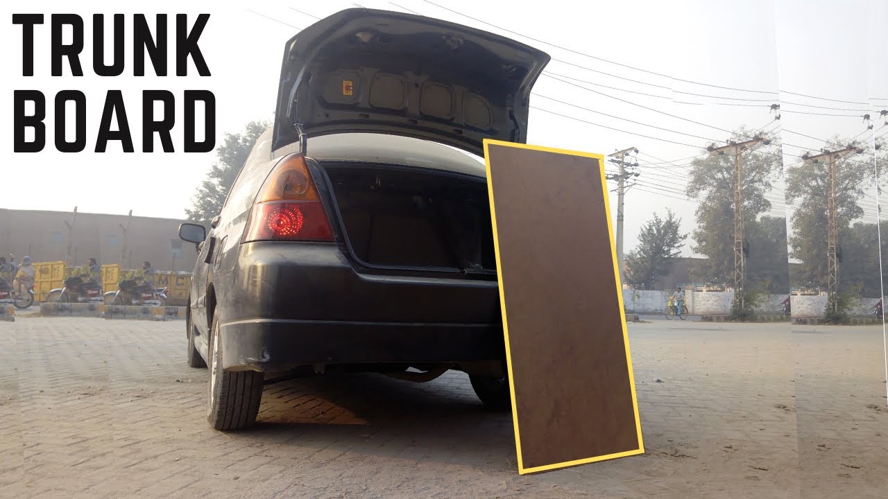 How To Rebuild Car Trunk Tray | Floor Board | In Urdu