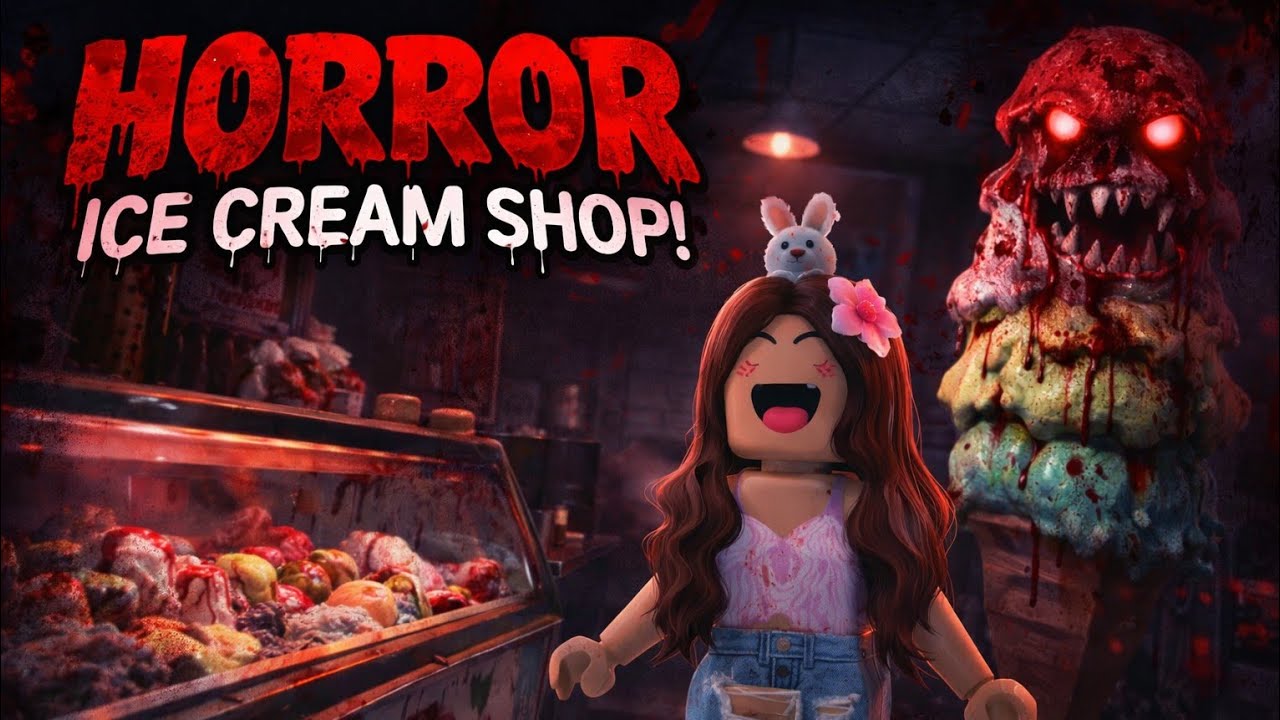 Horror game with Bunni (Lily) and her friend #roblox #4urpage #edit #viral 