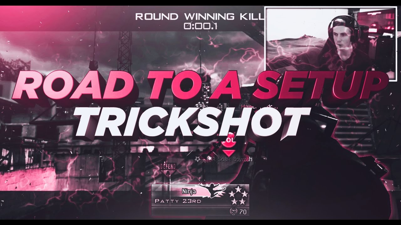 SoaR Bowzah - MW2 SnD Trickshotting LIVE #7 (3 CLIPS)