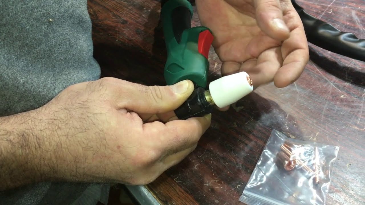 Como Cambiar la Boquilla de un Cortador de Plasma (Parkside PPS 40 B2)