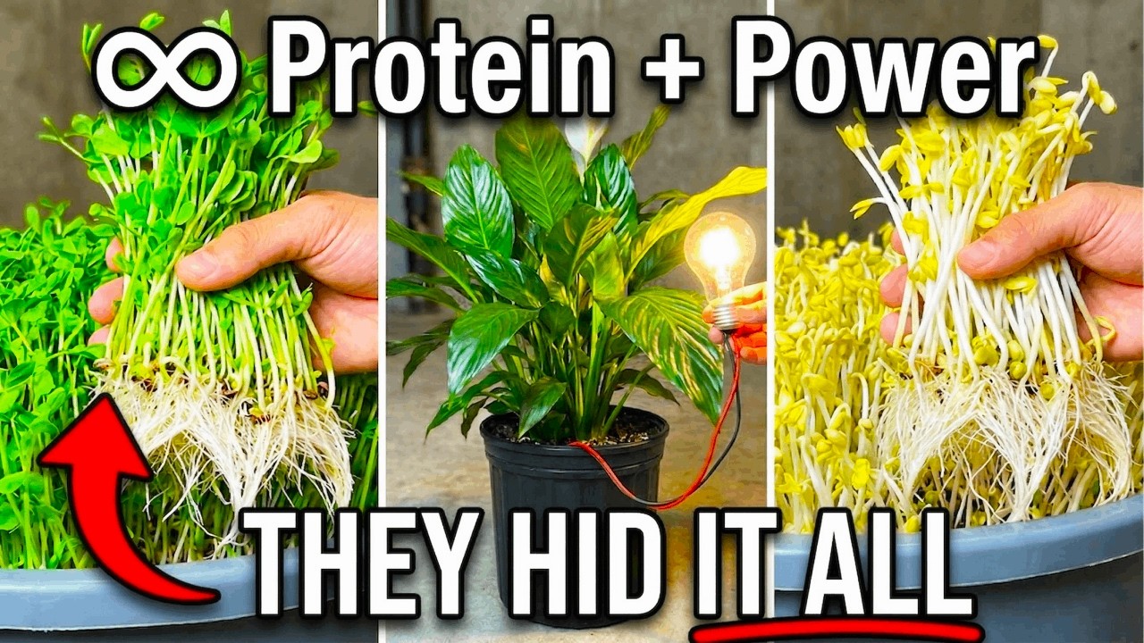 Grow Unlimited Protein + Energy In A Trash Can. No Soil. No Sunlight. [FULL DOCUMENTARY]