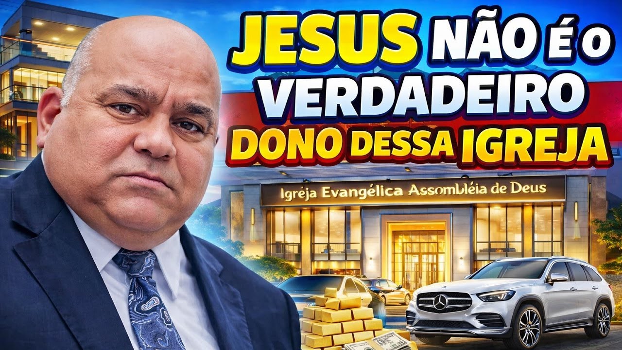 🤔 JESUS não é o VERDADEIRO dono dessa igreja (IEADPE). Saiba quem é!