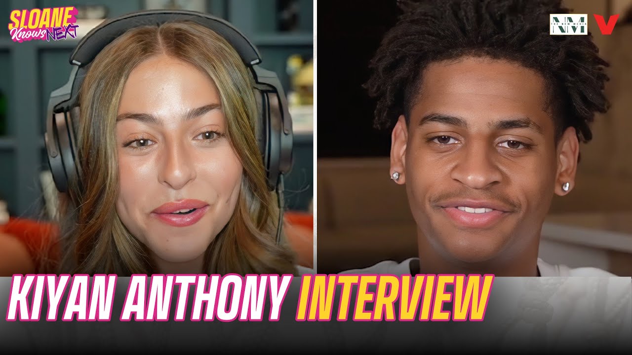 Kiyan Anthony on being Carmelo’s son, No. 1 recruit in NY + La La Anthony cameo | SloaneKnows: NEXT