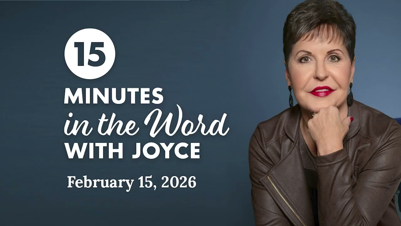 Philippians - Pt 1 | 15 Minutes in the Word with Joyce Meyer