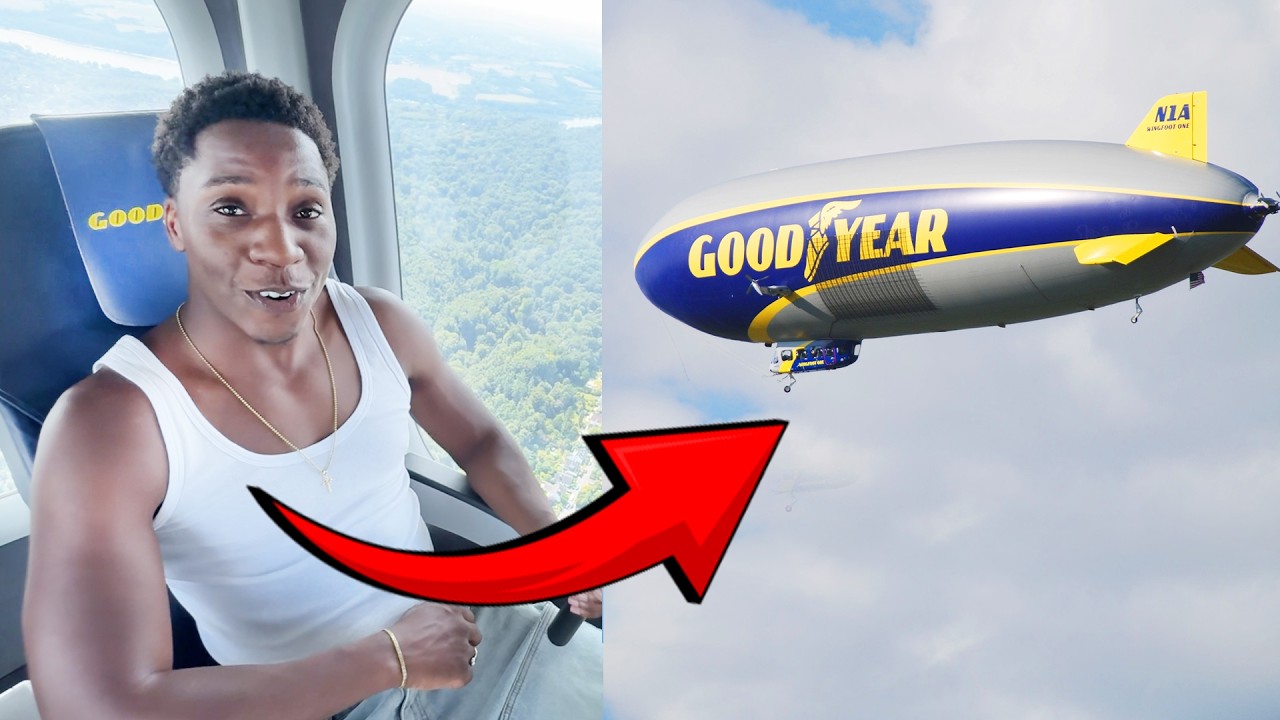 Wij Vlogen In De LAATSTE Zeppelin TER WERELD...