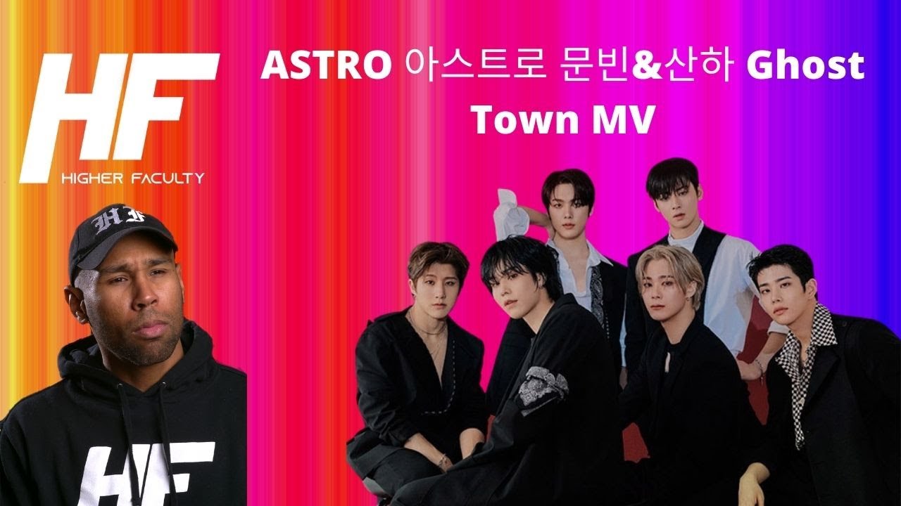 ON REPEAT!! ASTRO 아스트로 문빈&산하   Ghost Town MV Reaction