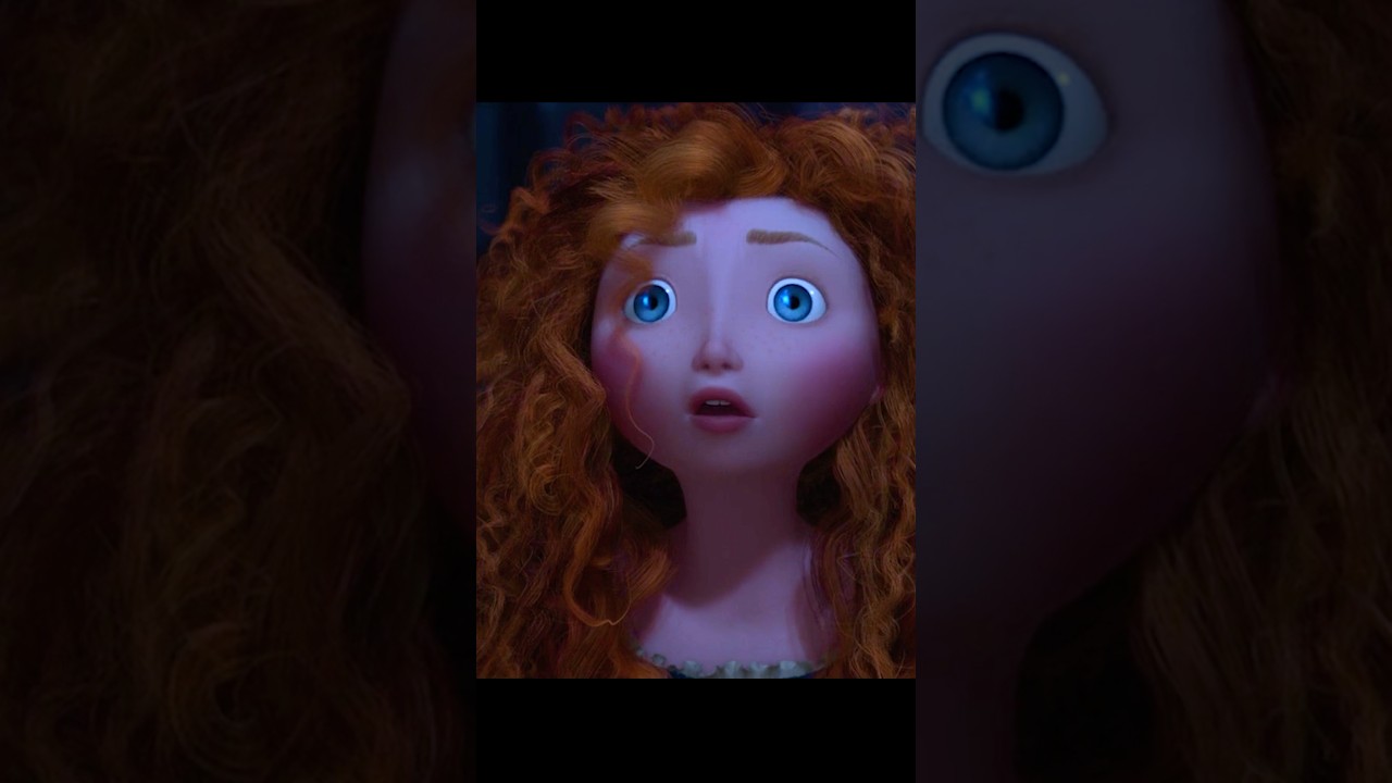 Merida protects her mom, and her mom protects Merida!#shortvideo #shorts #foryou #film #cartoon