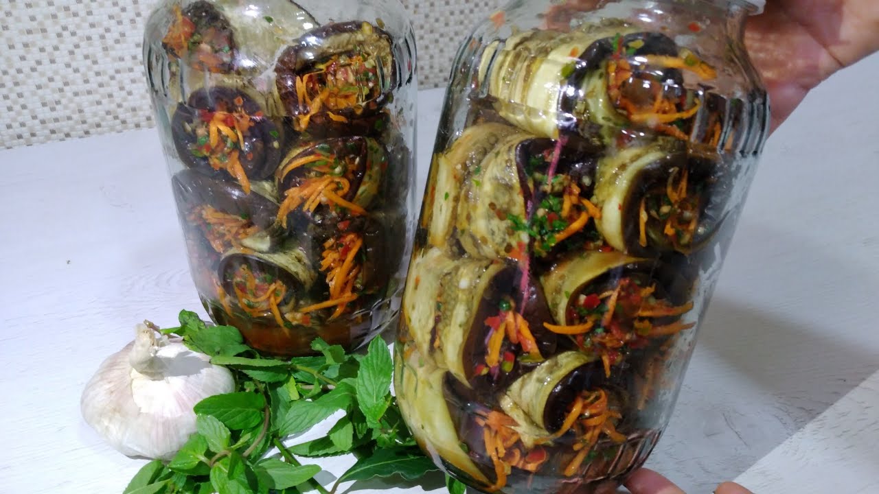 Легкая и ШИКАРНАЯ Закуска! Такого способа приготовления ВЫ ЕЩЕ НЕ ВИДЕЛИ! #баклажаныназиму